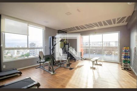 Apartamento para alugar com 33m², 1 quarto e sem vaga Apartamento para alugar com 33m², 1 quarto e sem vagaÁrea comum - Academia