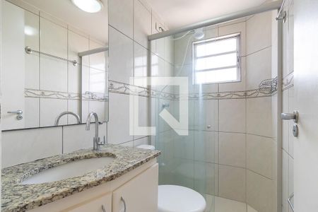 Banheiro da suíte de apartamento à venda com 3 quartos, 70m² em Vila Nova, Campinas