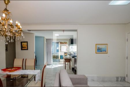Sala de apartamento para alugar com 3 quartos, 160m² em Vila Paris, Belo Horizonte