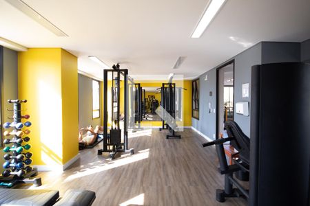 Apartamento à venda com 39m², 1 quarto e 1 vaga Apartamento à venda com 39m², 1 quarto e 1 vagaÁrea comum - Academia