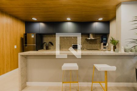 Apartamento para alugar com 28m², 1 quarto e sem vaga Apartamento para alugar com 28m², 1 quarto e sem vagaSalão de festas