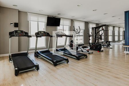 Apartamento para alugar com 28m², 1 quarto e sem vaga Apartamento para alugar com 28m², 1 quarto e sem vagaAcademia