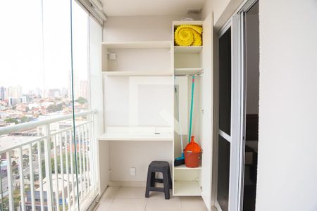 Studio para alugar com 35m², 1 quarto e 1 vagaVaranda