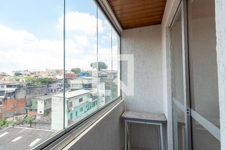 Sacada de apartamento à venda com 2 quartos, 49m² em Vila Jacuí, São Paulo