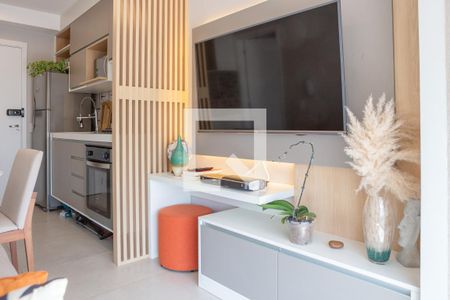 Sala de apartamento à venda com 1 quarto, 29m² em Água Branca, São Paulo