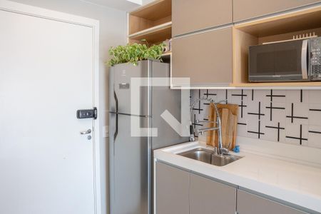 Apartamento à venda com 29m², 1 quarto e sem vagaCozinha e Área de Serviço