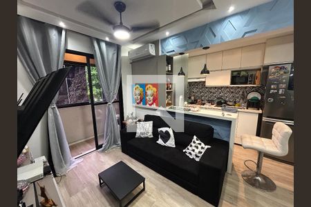 Sala de apartamento para alugar com 2 quartos, 59m² em Del Castilho, Rio de Janeiro