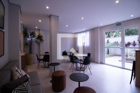 Apartamento à venda com 37m², 1 quarto e sem vagaÁrea comum - Salão de festas