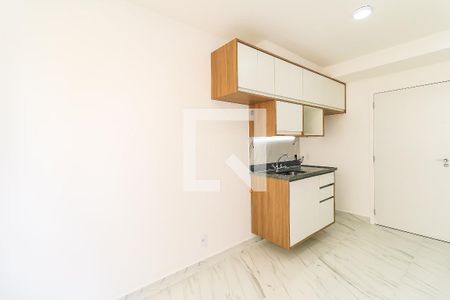 Cozinha de apartamento para alugar com 1 quarto, 26m² em Panamby, São Paulo