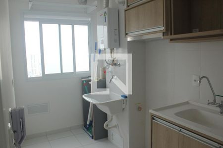 Cozinha e Área de Serviço de apartamento para alugar com 1 quarto, 27m² em Socorro, São Paulo