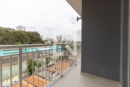 Varanda da Sala de apartamento à venda com 2 quartos, 55m² em Vila Dom Pedro I, São Paulo