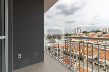 Varanda da Sala de apartamento à venda com 2 quartos, 55m² em Vila Dom Pedro I, São Paulo