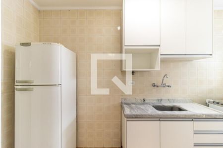 Studio para alugar com 40m², 1 quarto e 1 vagaCozinha - Geladeira