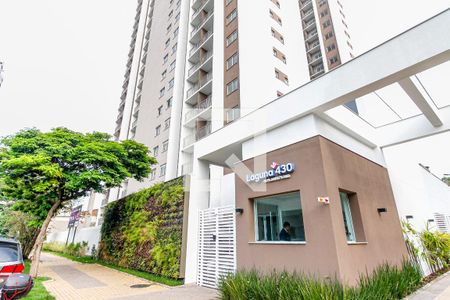 Fachada de apartamento para alugar com 1 quarto, 34m² em Jardim Caravelas, São Paulo