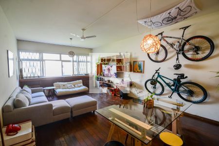 Sala de apartamento à venda com 4 quartos, 140m² em Tijuca, Rio de Janeiro