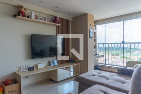 Sala de apartamento para alugar com 2 quartos, 55m² em Qs 608, Brasília