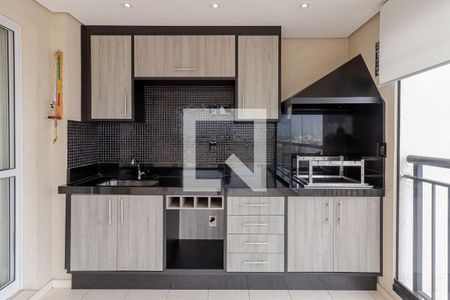 Varanda Gourmet  de apartamento à venda com 2 quartos, 65m² em Jardim Santa Cruz (sacomã), São Paulo