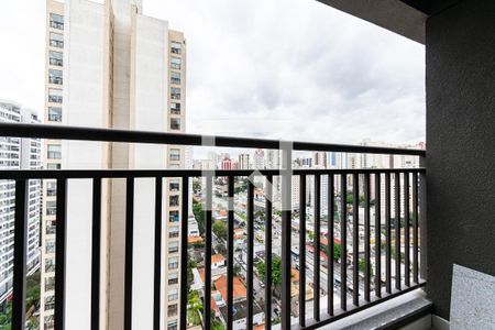 Varanda da Sala  de apartamento para alugar com 1 quarto, 29m² em Vila Santa Catarina, São Paulo