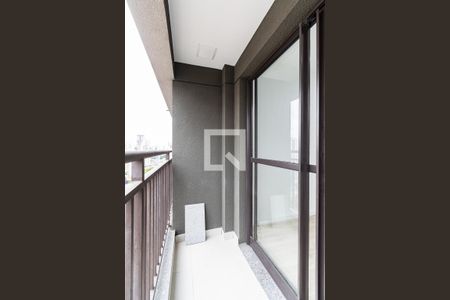 Varanda da Sala  de apartamento para alugar com 1 quarto, 29m² em Vila Santa Catarina, São Paulo