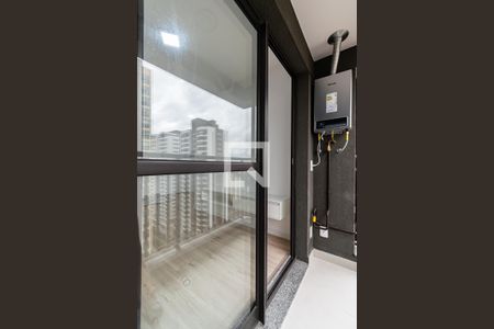 Varanda da Sala  de apartamento para alugar com 1 quarto, 29m² em Vila Santa Catarina, São Paulo