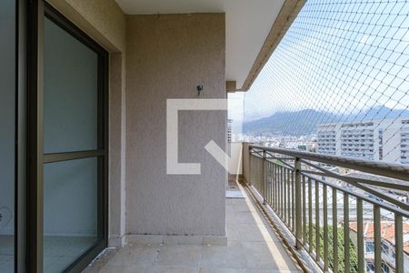 Varanda de apartamento para alugar com 3 quartos, 80m² em São Cristóvão, Rio de Janeiro