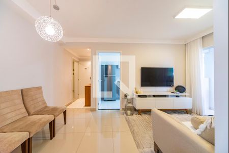 Sala de apartamento para alugar com 2 quartos, 68m² em Vila Apiai, Santo André