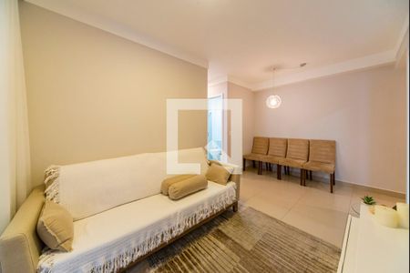Sala de apartamento para alugar com 2 quartos, 68m² em Vila Apiai, Santo André