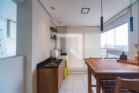 Varanda da Sala de apartamento para alugar com 2 quartos, 68m² em Vila Apiai, Santo André