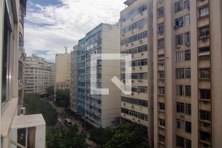 Vista da Sala de apartamento para alugar com 3 quartos, 99m² em Copacabana, Rio de Janeiro