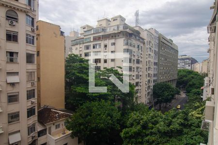 Vista da Sala de apartamento para alugar com 3 quartos, 99m² em Copacabana, Rio de Janeiro