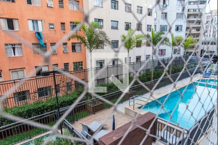 Vista da varanda de apartamento à venda com 1 quarto, 34m² em Liberdade, São Paulo