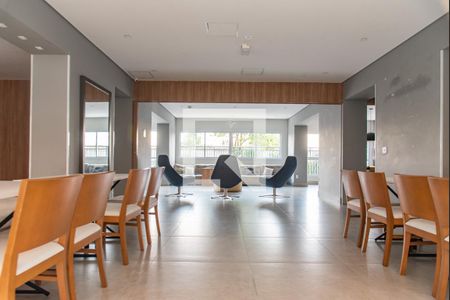 Apartamento à venda com 34m², 1 quarto e sem vaga Apartamento à venda com 34m², 1 quarto e sem vagaSalão de festas