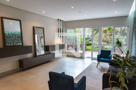 Apartamento à venda com 34m², 1 quarto e sem vaga Apartamento à venda com 34m², 1 quarto e sem vagaHall de entrada