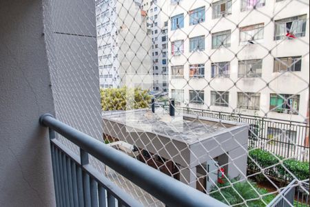 Varanda de apartamento à venda com 1 quarto, 34m² em Liberdade, São Paulo