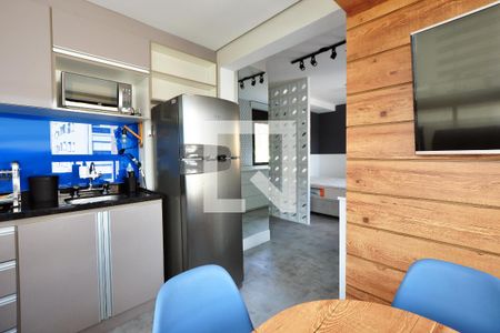 Sala/Cozinha de kitnet/studio para alugar com 1 quarto, 32m² em Jardim Paulista, São Paulo