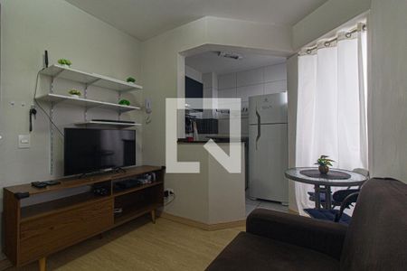 Sala de apartamento para alugar com 1 quarto, 36m² em Bigorrilho, Curitiba