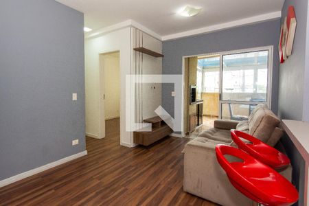 Sala de apartamento para alugar com 2 quartos, 49m² em Pineville, Pinhais