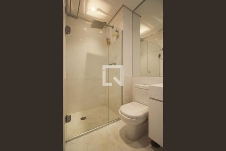 Apartamento para alugar com 130m², 2 quartos e 2 vagasBanheiro da Suíte 1 