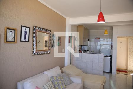 Sala de apartamento para alugar com 2 quartos, 54m² em Ocian, Praia Grande