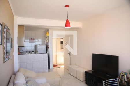 Sala de apartamento para alugar com 2 quartos, 54m² em Ocian, Praia Grande