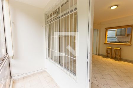 Varanda da Sala de apartamento à venda com 1 quarto, 57m² em Centro, Novo Hamburgo