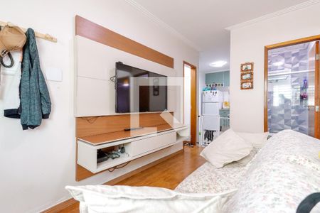 Sala de casa de condomínio para alugar com 2 quartos, 47m² em Vila Nivi, São Paulo