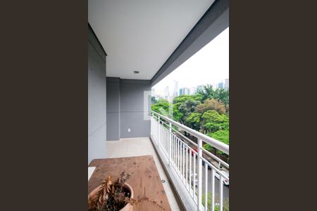 Varanda de apartamento para alugar com 2 quartos, 64m² em Brooklin, São Paulo