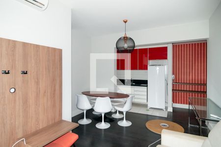 Sala de apartamento para alugar com 2 quartos, 64m² em Brooklin, São Paulo