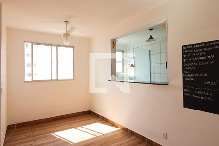 Sala de apartamento para alugar com 2 quartos, 47m² em Condomínio Mirante Sul, Ribeirão Preto