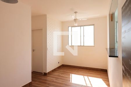 Sala de apartamento para alugar com 2 quartos, 47m² em Condomínio Mirante Sul, Ribeirão Preto