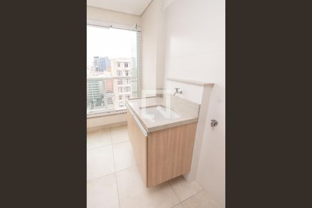 Studio à venda com 40m², 1 quarto e 1 vagaVaranda / Area de serviço