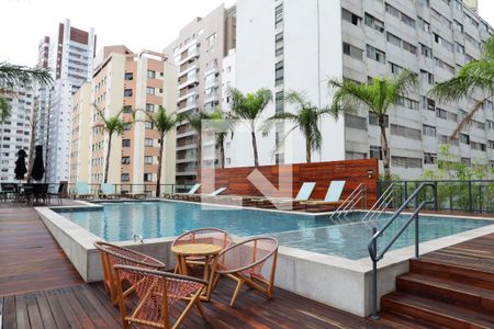Apartamento para alugar com 65m², 1 quarto e 1 vaga Apartamento para alugar com 65m², 1 quarto e 1 vagaÁrea comum - Piscina