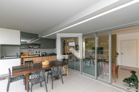 Varanda de apartamento para alugar com 3 quartos, 158m² em Cidade Monções, São Paulo