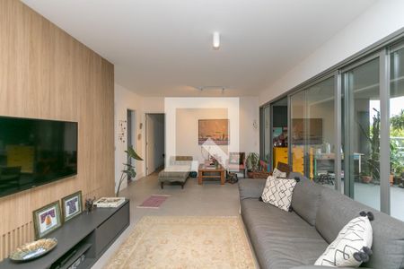 Sala de apartamento para alugar com 3 quartos, 158m² em Cidade Monções, São Paulo